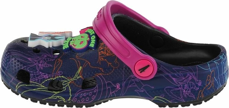 Atlete për fëmijë Crocs, Disney Villains Classic, blu marine