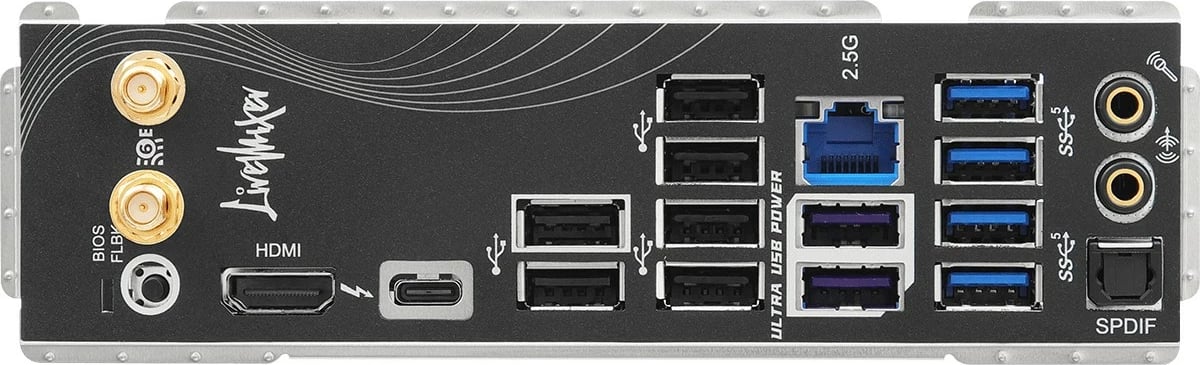 Pllakë amë ASRock B860 LIVEMIXER WIFI, ATX, LGA1851, DDR5, WiFi 6E, Thunderbolt 4, e zezë