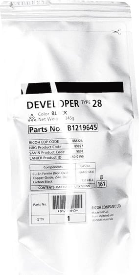 Njësi zhvilluese, Ricoh, Type 28 B1219645 (B1216940), rendiment 60,000 faqe, e zezë