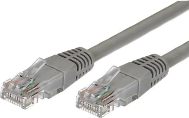 Kabllo rrjeti Patchcord TB Cat 5e, 3m, RJ45, Gri, set 10 copë
