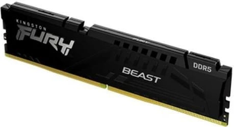 RAM Memorje Kingston FURY Beast DDR5, 32GB (1x32GB), 5200MHz, CL40, e zezë