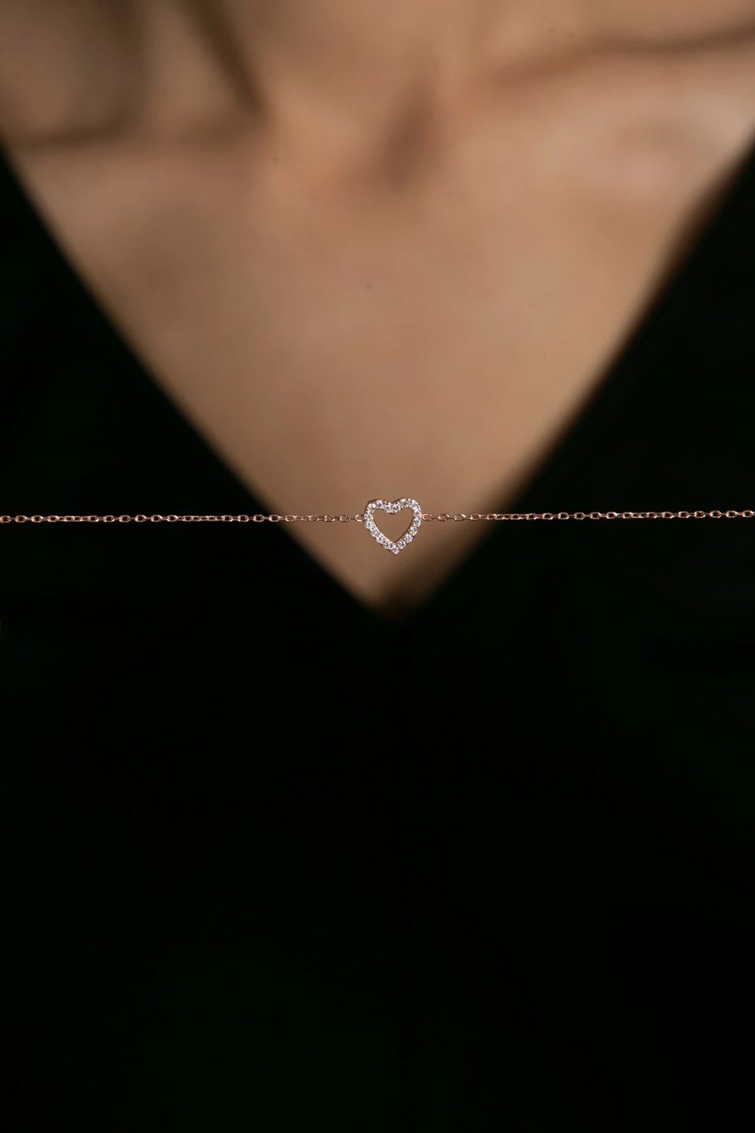 Byzylyk argjendi Elika Silver, ngjyrë rozë e artë, ELKSLVR7445R