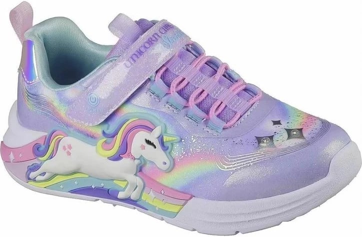 Atlete për fëmijë Skechers, lavender/multi