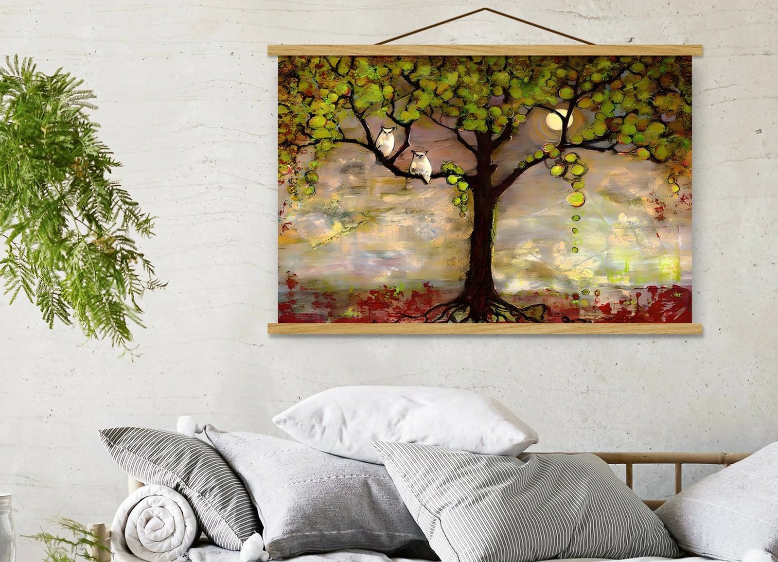 Pikturë dekorative me kornizë, shumëngjyrëshe, Wallity, MRG25, 50x70cm