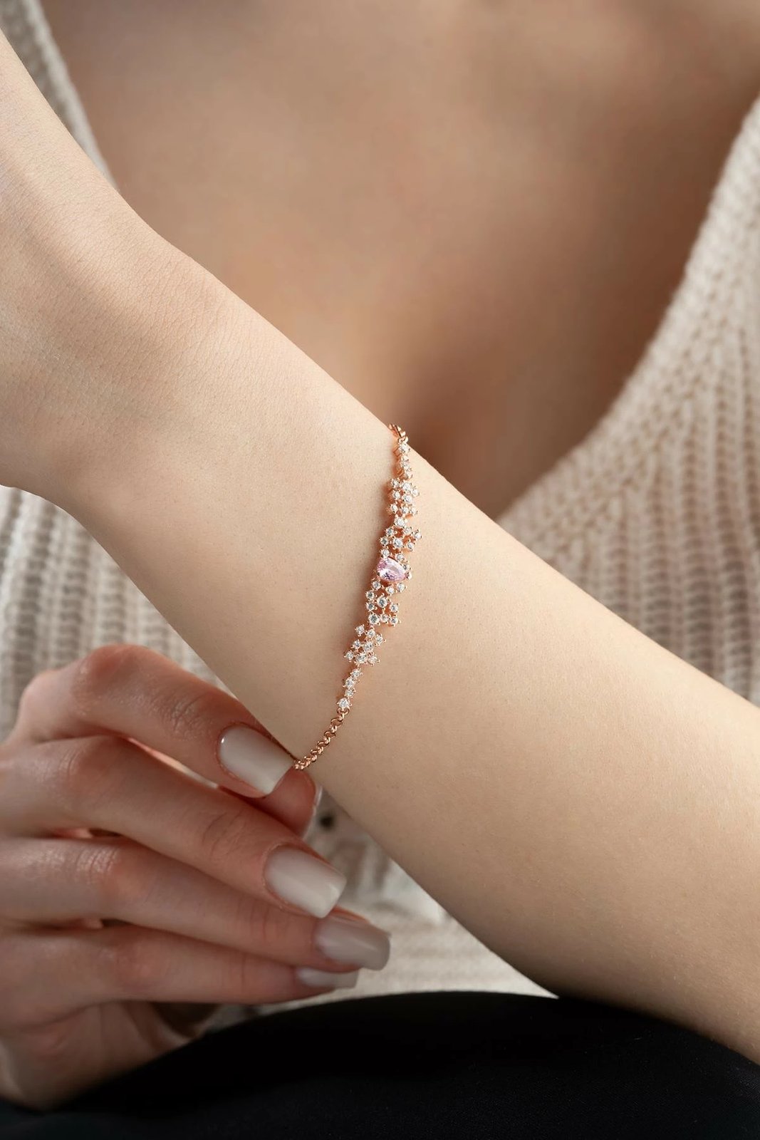 Byzylyk argjendi, ngjyrë rozë, Jumeon, NRZ999378