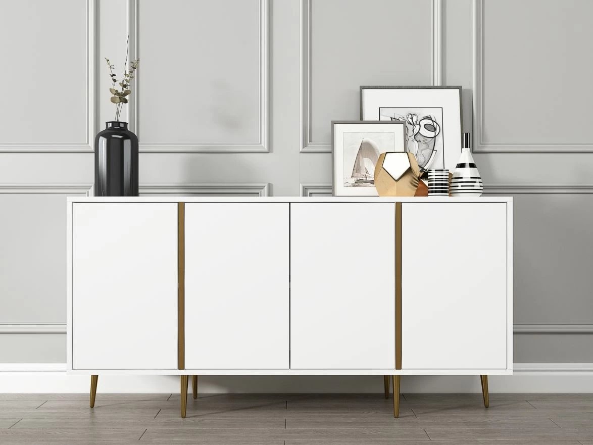 Konsolë Skye Decor, Arven, e bardhë