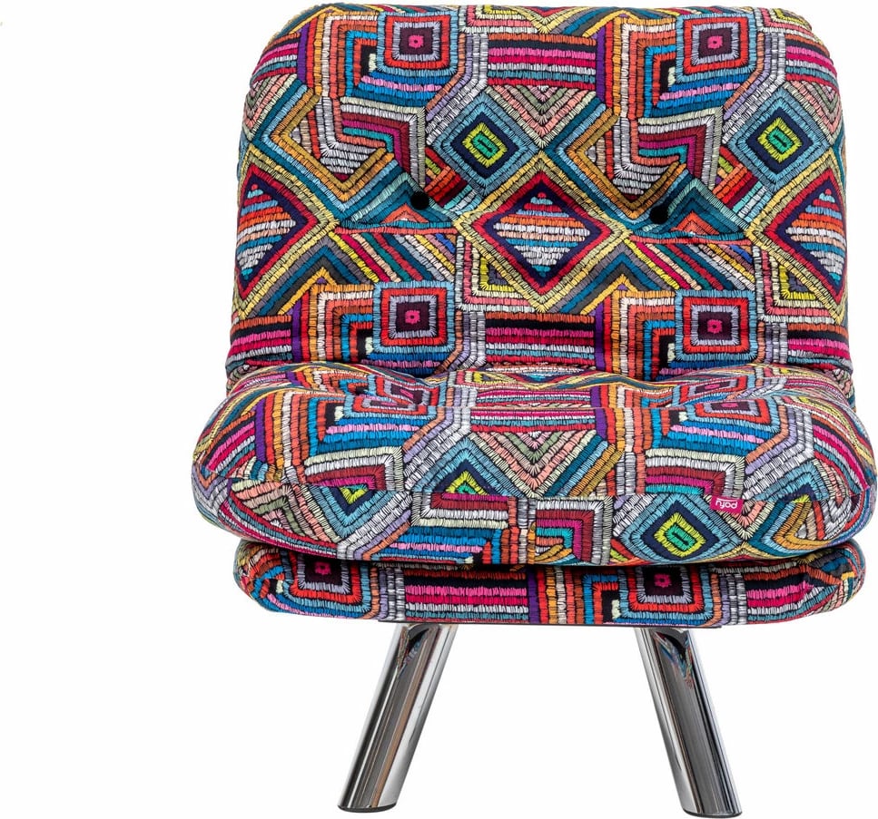 Krevat-karrige një vendës, Atelier del Sofa, Misa Small Solo, patchwork