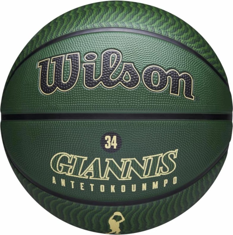 Top basketbolli Wilson NBA Giannis Antetokounmpo, jeshil