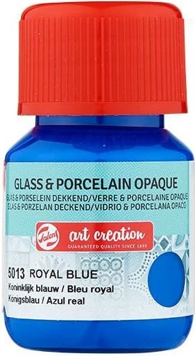 Ngjyrë Talens për qelq/porcelan, opake 5013 blu mbretëror 30ml