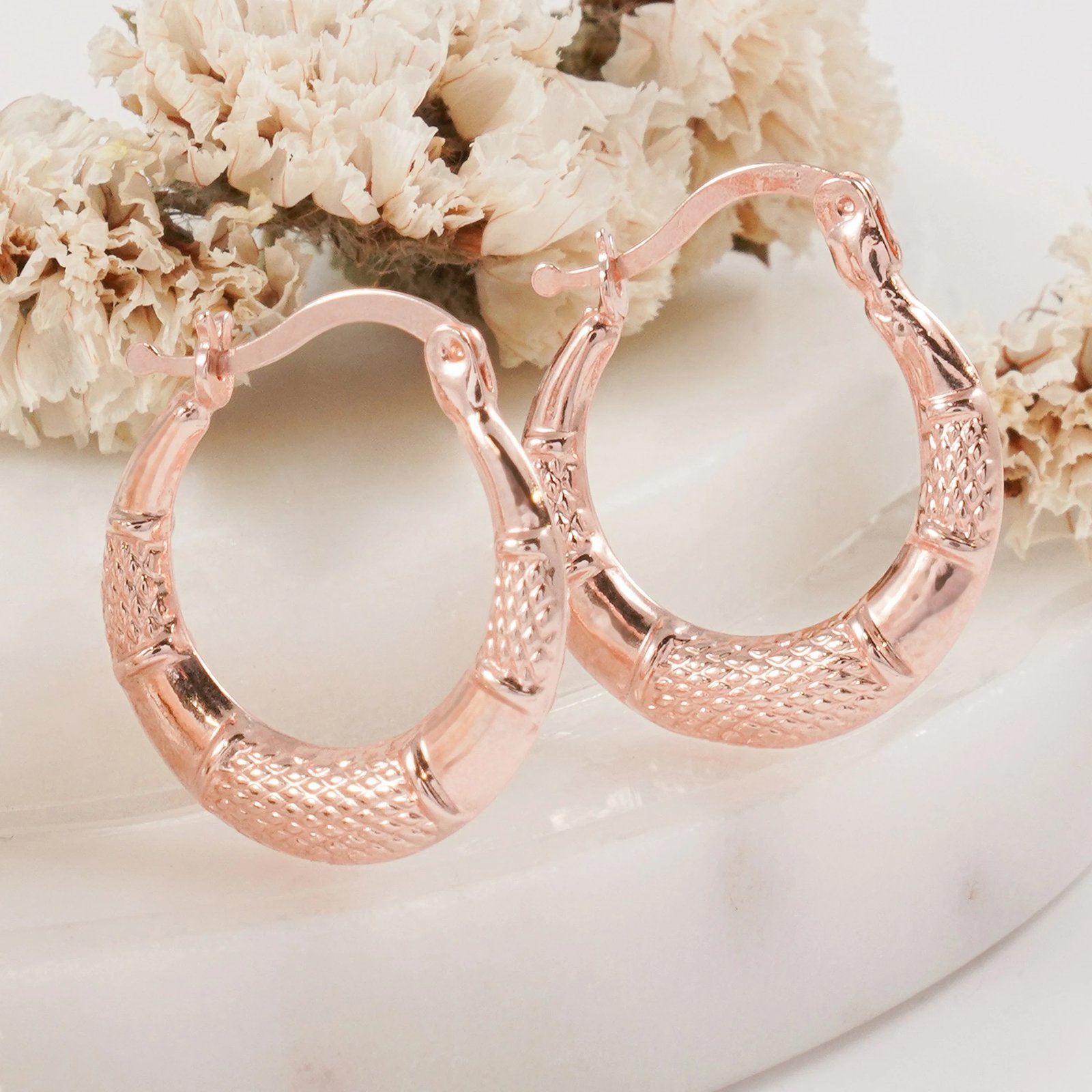 Vathë argjendi, ngjyrë rozë ari, Jumeon 10339ROS