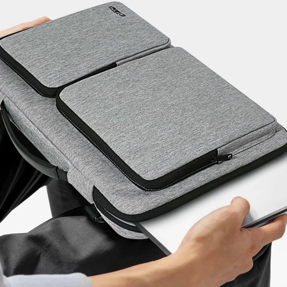 Çantë laptopi Tech-Protect Defender Bag 15-16", Gri