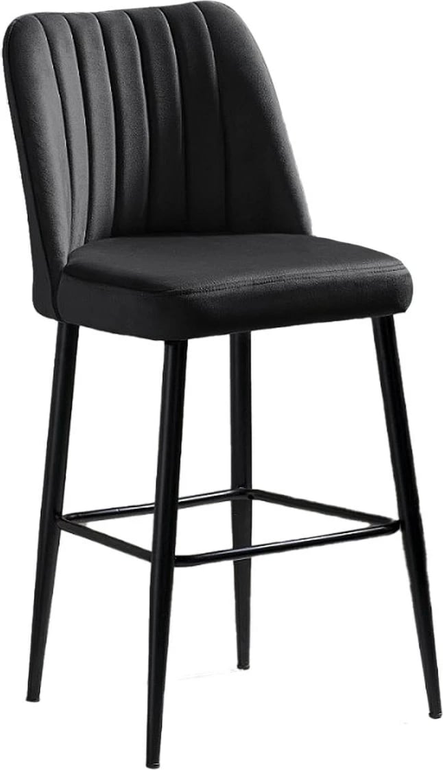 Set karrigesh për bar (2 copë), Hanah Home, Vento, e zezë