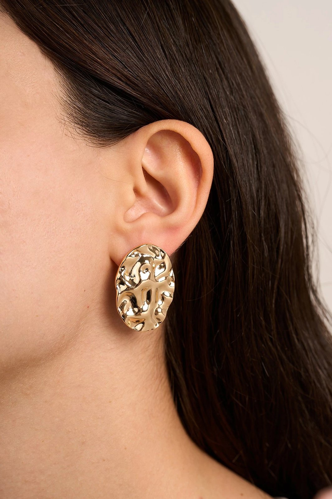 Vathë metalik Elika, ngjyrë ari, ELKGC68342