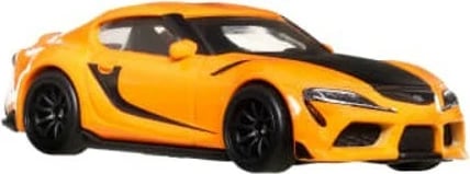Makine lodër die-cast, Hot Wheels Fast & Furious Toyota GR Supra HNW46/JBM00 1:64, portokalli/zezë
