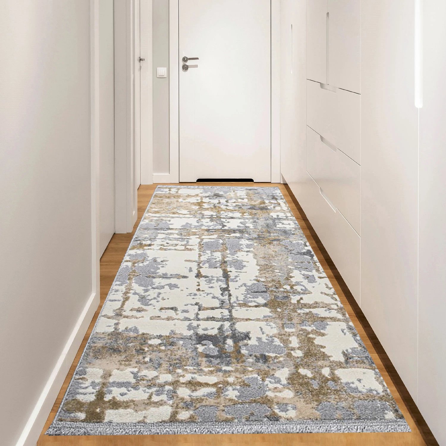Qilim korridori, 120x350cm, Conceptum Hypnose, Notta 1100, ngjyrë gri/bezh/krem Qilim korridori, 120x350cm, Conceptum Hypnose, Notta 1100, ngjyrë gri/bezh/krem