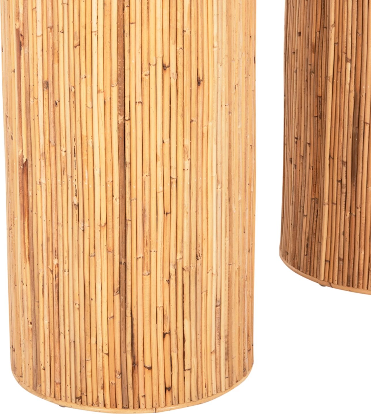 Konsolë ovale GATSBY FH9871 rattan natyral, ngjyrë natyrale, 110x45x74.5 cm