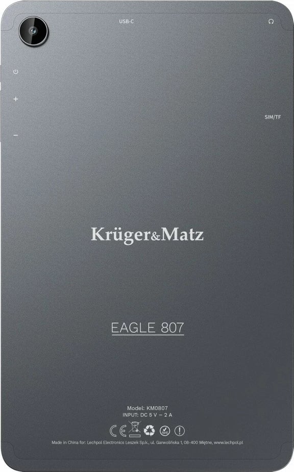 Tablet Kruger & Matz EAGLE KM0807, 8.4", 4 GB RAM, 64 GB, LTE, Gri
