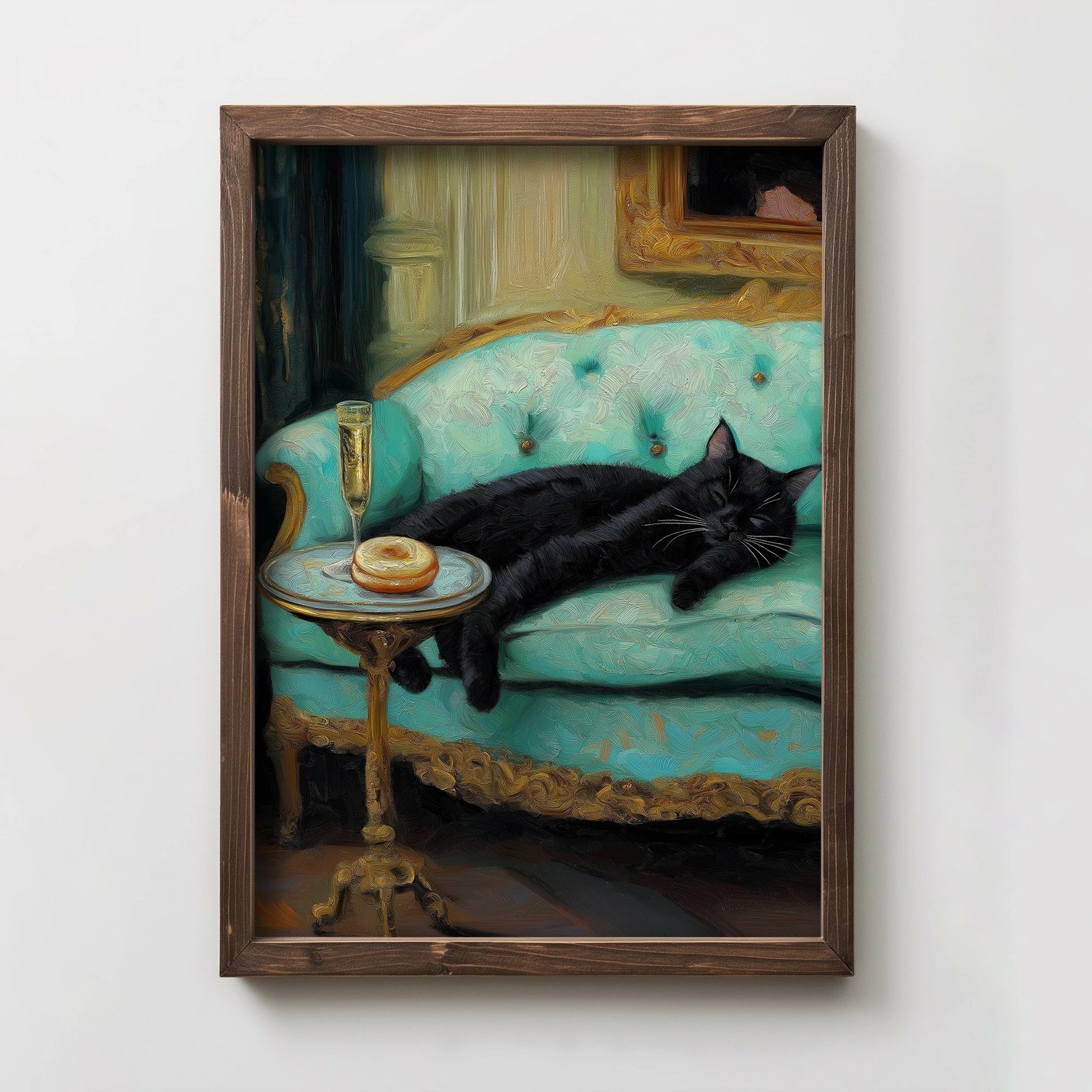 Pikturë dekorative me kornizë MDF, Wallity, TUN090-XL, shumëngjyrëshe, 50x70x3.5cm