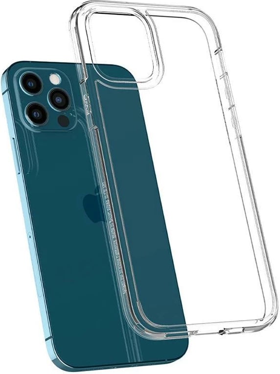 Mbështjellës Spigen Ultra Hybrid për iPhone 12 / iPhone 12 Pro, Transparent Mbështjellës Spigen Ultra Hybrid për iPhone 12 / iPhone 12 Pro, Transparent
