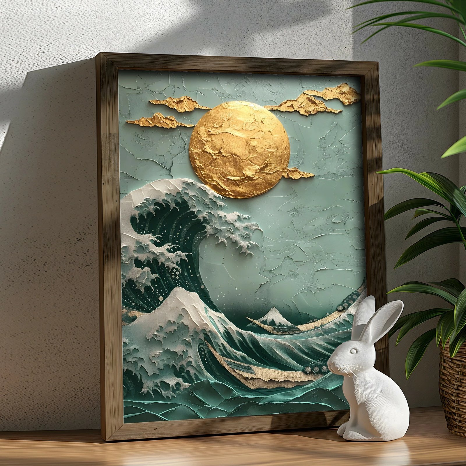 Pikturë dekorative me kornizë MDF, shumëngjyrëshe, Wallity AI138, 35x47x3.5cm