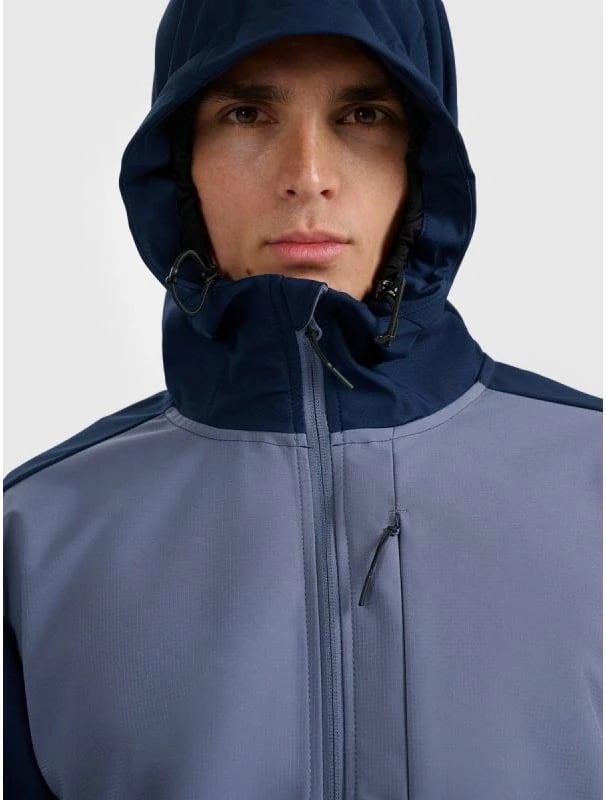 Jakne softshell për meshkuj 4f, e zezë
