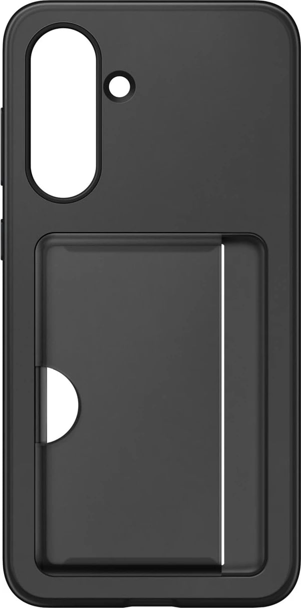 Mbështjellës Samsung EF-OA366TBEGWW për Galaxy A36 5G, me xhep kartelash, i zi