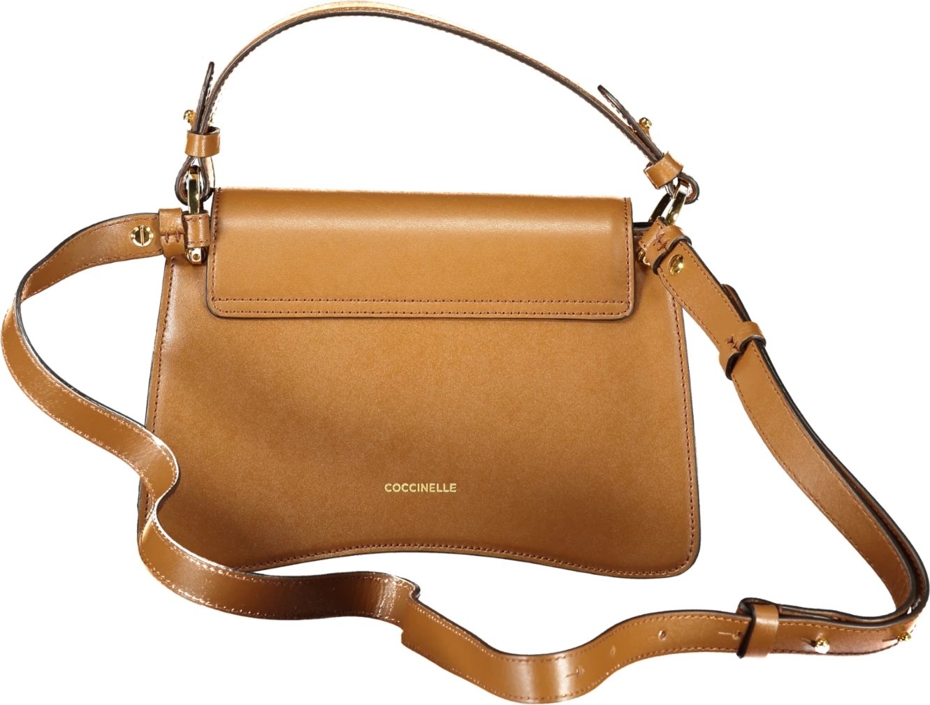 Çantë dore COCCINELLE C-ME CALF BAG femra, kafe