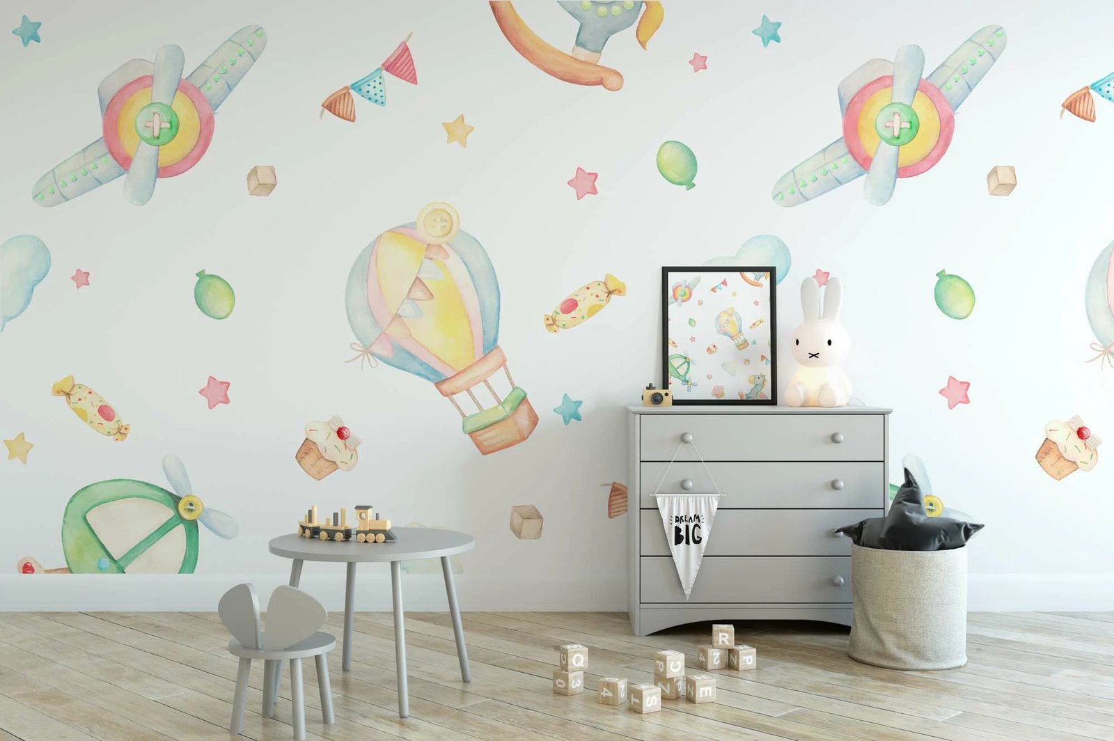 Murale muri Wallity, MDK-00120, 300x270cm