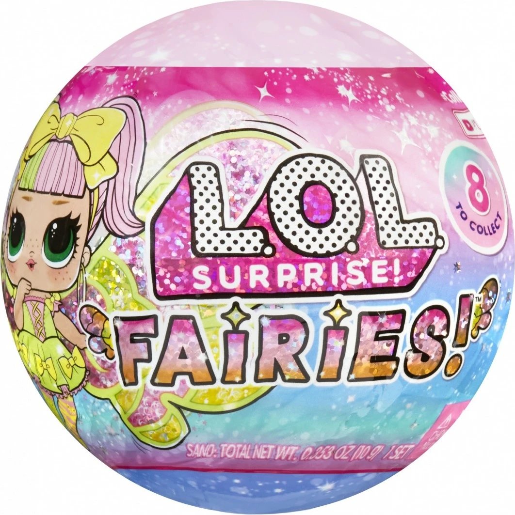 Kukull L.O.L. Surprise Fairy, MGA, 1 copë, shumëngjyrëshe