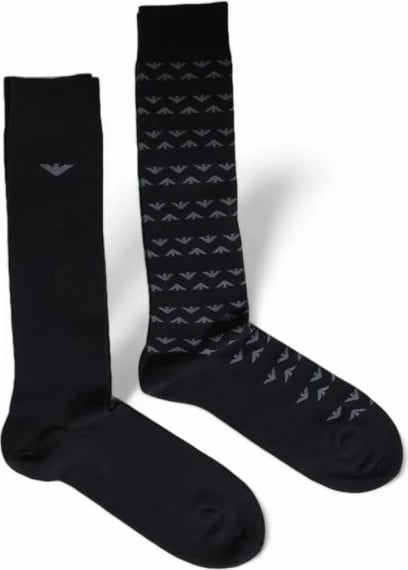 Çorape për meshkuj Emporio Armani, e zezë