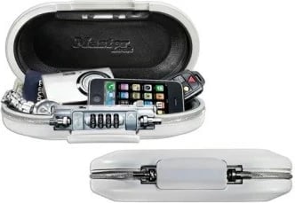 Kasafortë personale Master Lock 5900D, mekanike, e bardhë-argjendtë