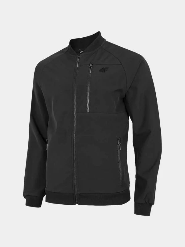 Xhaketa softshell për meshkuj 4F, e zezë