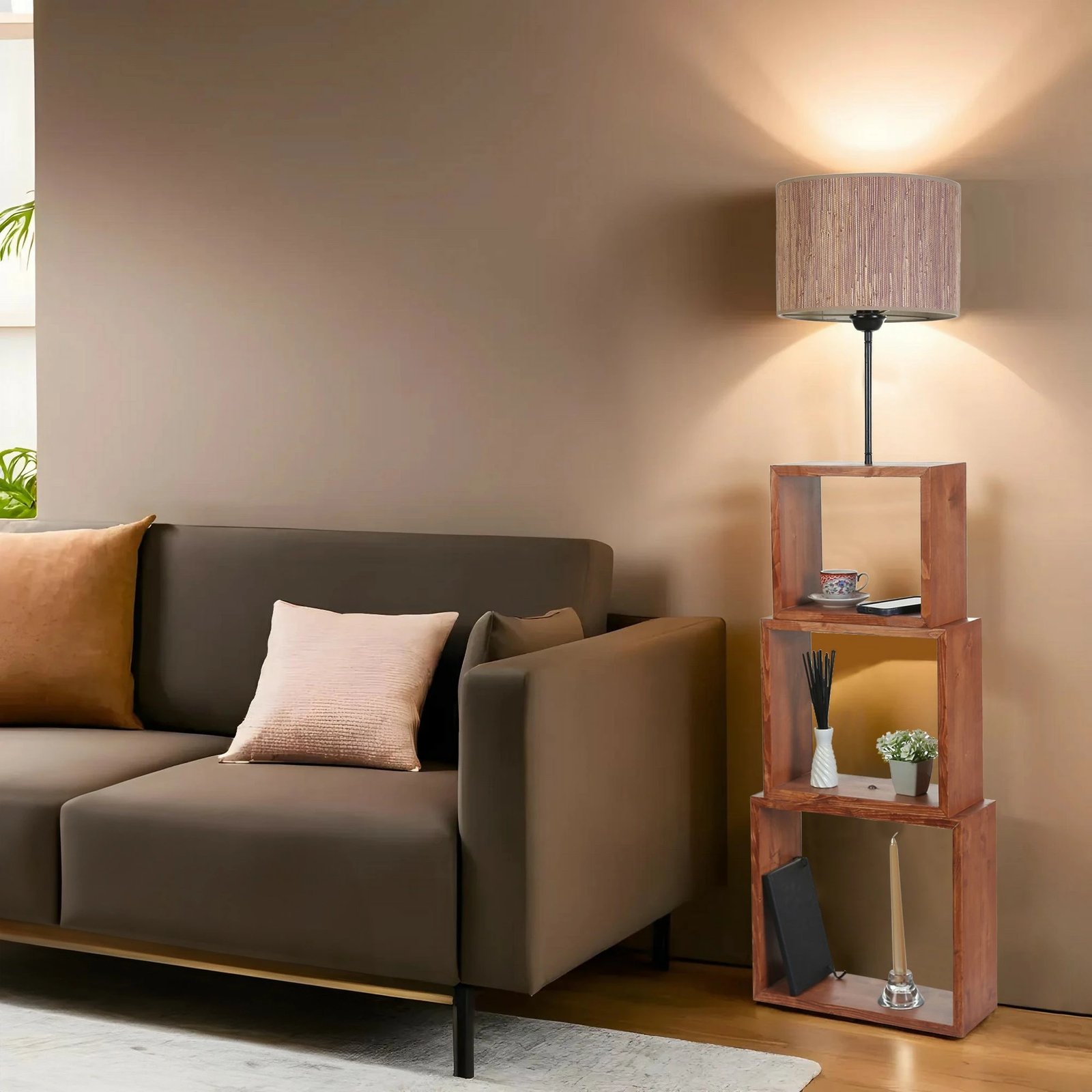 Llambë dyshemeje Opviq, ngjyrë druri, 8836-1