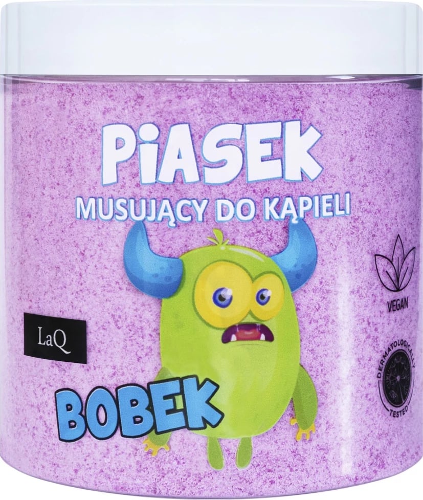 Rërë për banjë që fërgëllon LaQ Bobek për fëmijë 190g