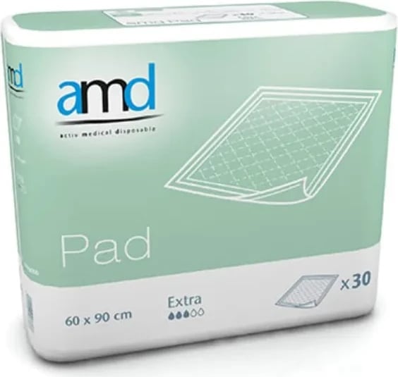 Mbrojtës për shtrat AMD Pad Extra, 30 copë, 60x90cm
