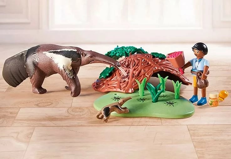 Set lodrash Playmobil Wiltopia 71012 Anteater Care, 39 pjesë
