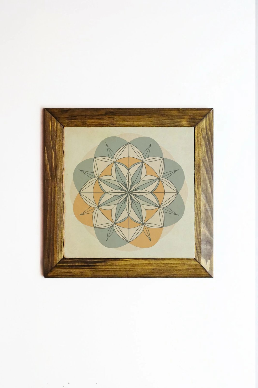 Pikturë dekorative me kornizë, Wallity, Ersytastablo55 - 16, shumëngjyrëshe, 15.5x15.5cm