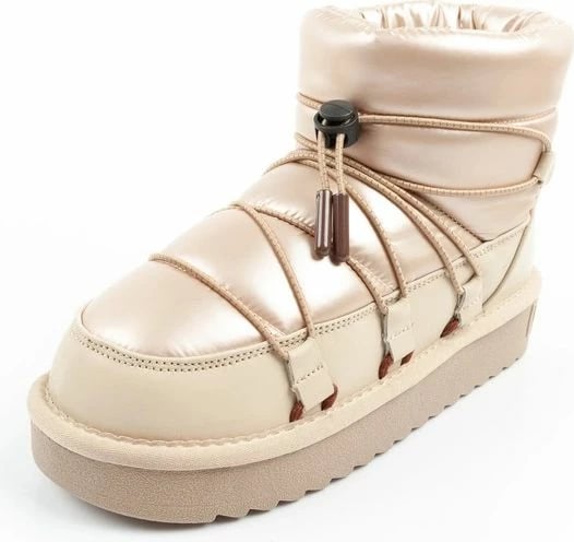 Çizme dimri për femra D.Franklin, të arta