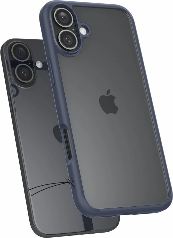 Mbështjellës Spigen Ultra Hybrid MagSafe për iPhone 16, Blu