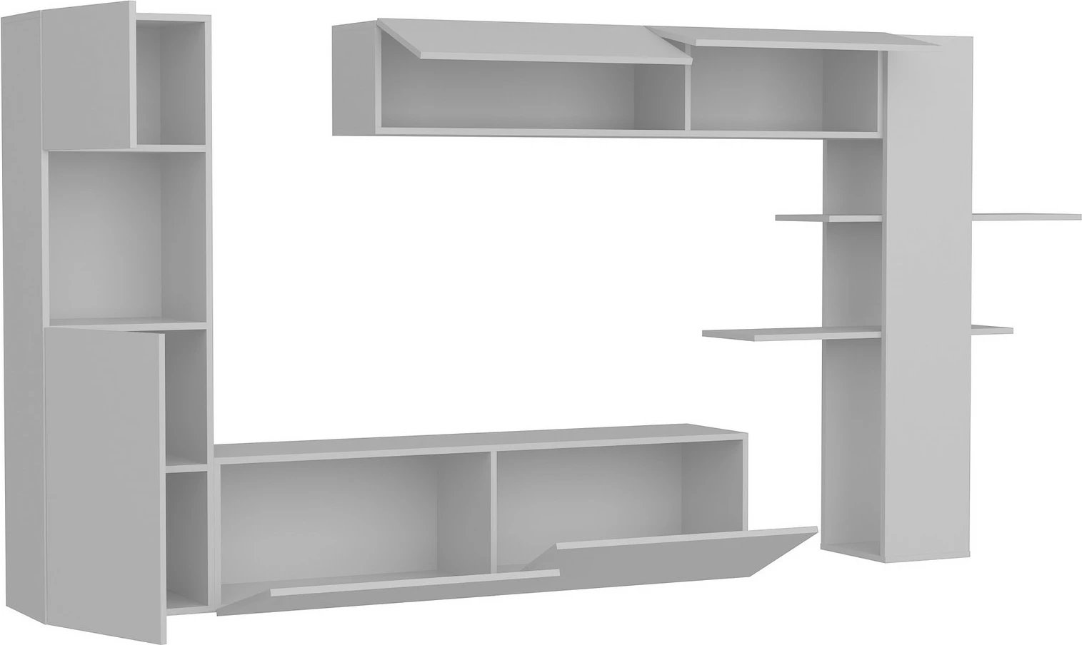 Komodë TV Hanah Home Maxi, e bardhë