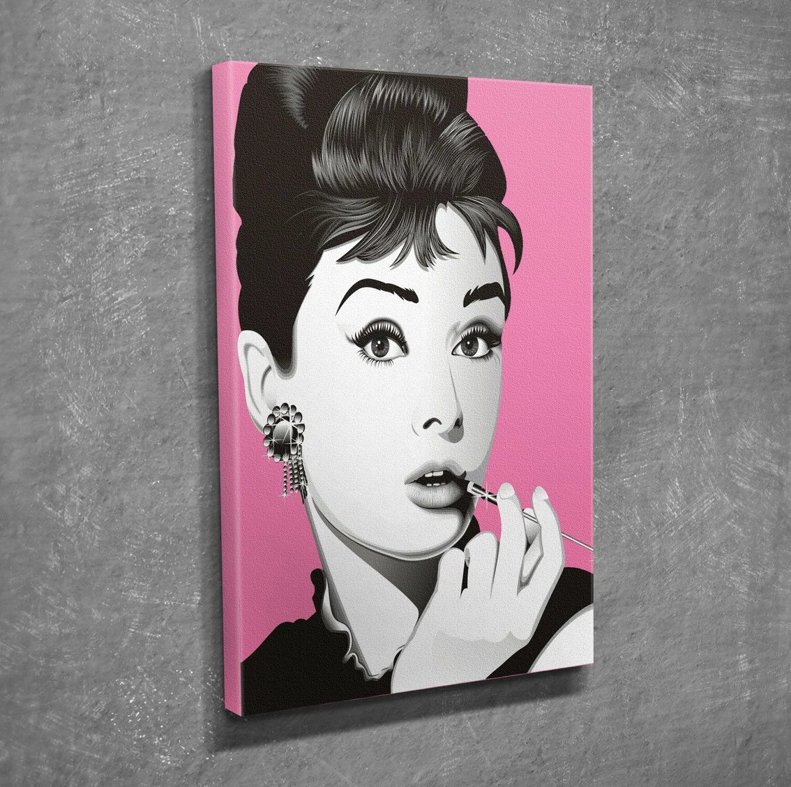 Pikturë dekorative në kanavacë Wallity, DC226, shumëngjyrëshe, 30x40cm