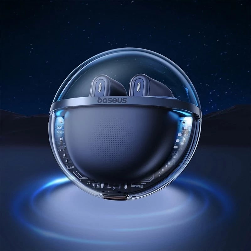 Dëgjuese Baseus Bowie E5X True Wireless Stereo (TWS), të kaltërta