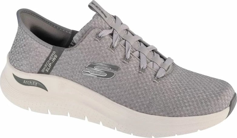 Atlete për meshkuj Skechers, gri