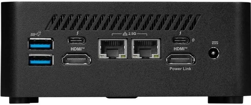 Kompjuter mini, MSI Cubi NUC 1MG-263EU, Intel Core 5 120U, 16GB RAM, 512GB SSD, Windows 11 Pro, Wi‑Fi/BT, Thunderbolt 4, zi