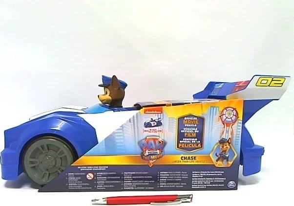Vetura lodër SPIN MASTER Paw Patrol Chase, 45cm, ngjyrë blu