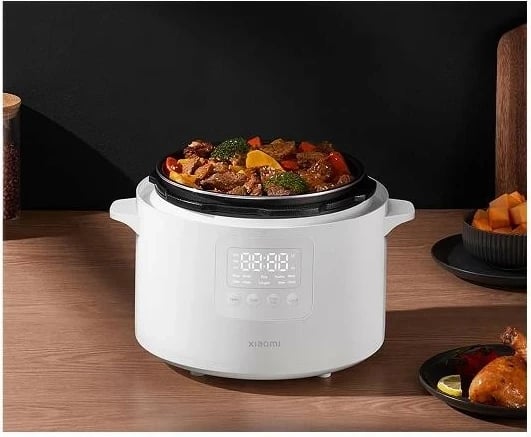 Tenxhere presioni elektrike Xiaomi 57859, 4.8 litra, e bardhë