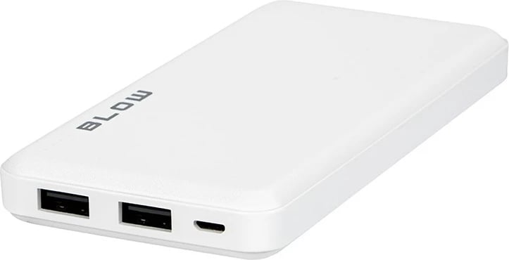 Power bank BLOW PB10A, 10000mAh, i bardhë