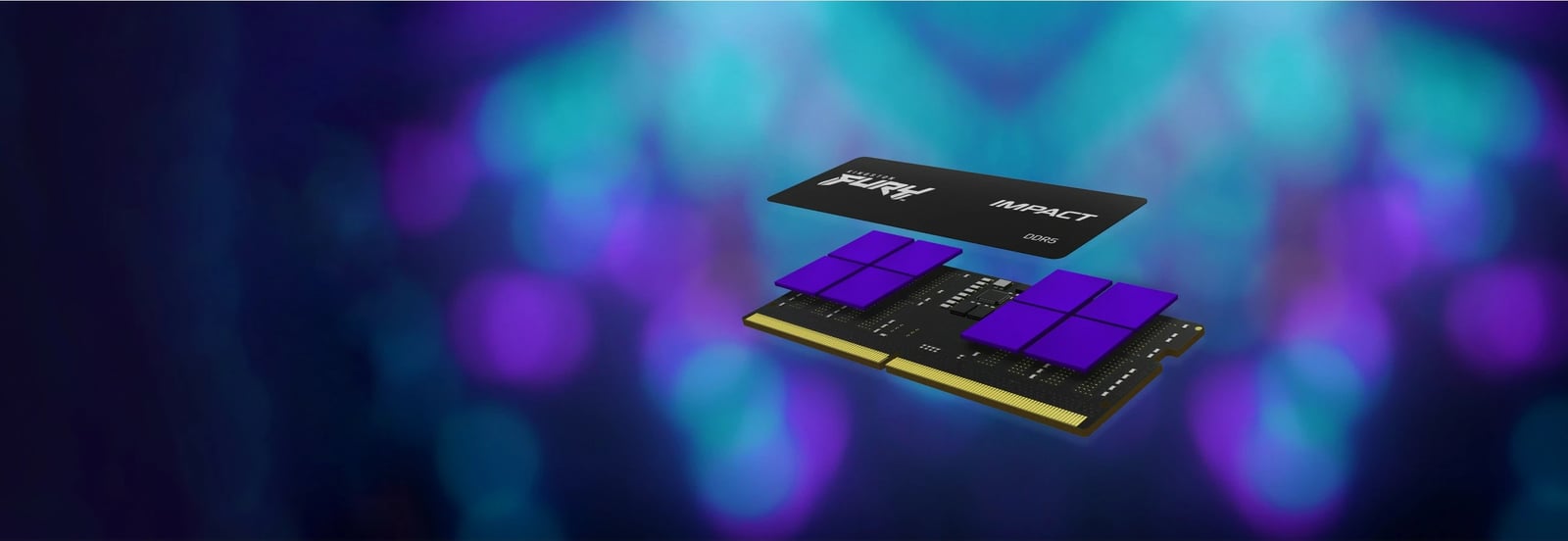 RAM Memorje Kingston FURY Impact 32GB DDR5 6000MT/s SODIMM Kit 2x, e zezë RAM Memorje Kingston FURY Impact 32GB DDR5 6000MT/s SODIMM Kit 2x, e zezë