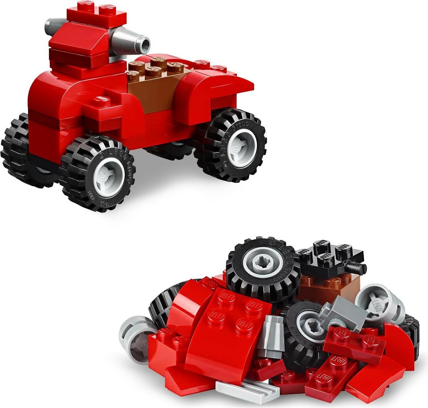 Set ndërtimi LEGO Classic Medium Creative Brick Box 10696, 484 pjesë, shumëngjyrësh