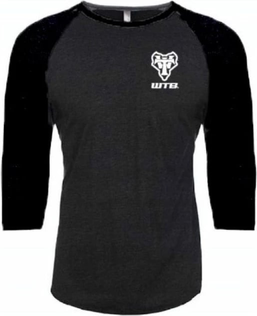 Maicë me mëngë të gjata WTB, gri e zezë